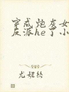 穿成炮灰女配和反派he了小说