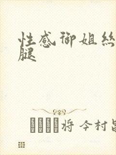 性感御姐丝袜美腿