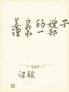 善良的嫂子1伦理第一部封面