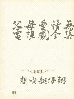 父母爱情无删版电视剧全集