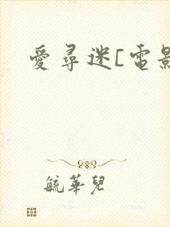 爱寻迷[电影]封面