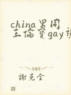 china男同王伦宝gay视频