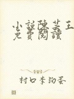 小说陈芸王富贵免费阅读封面