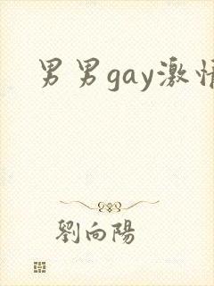 男男gay激情