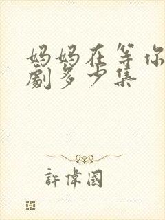 妈妈在等你连续剧多少集