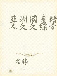 亚洲国产精品成人久久综合