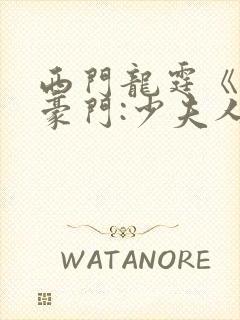 西门龙霆《拒嫁豪门:少夫人99次出逃》