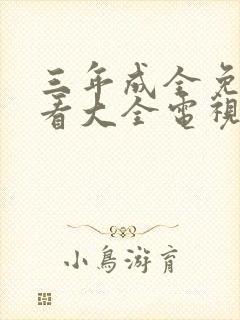 三年成全免费观看大全电视剧第22集