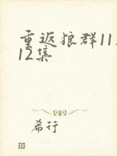 重返狼群11集12集
