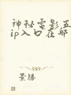 神秘电影五个vip入口在哪里