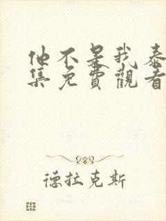 他不是我泰剧全集免费观看天府泰剧封面