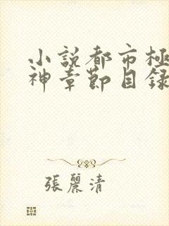 小说都市极品医神章节目录