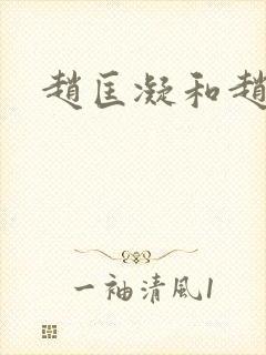 赵匡凝和赵匡胤