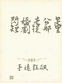 闪婚老公是总裁短剧从哪里看全片封面