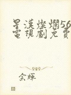 星汉灿烂56集电视剧免费看全集