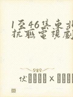 1至46集东北抗联电视剧免费观看