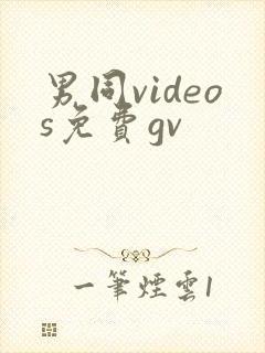 男同videos免费gv