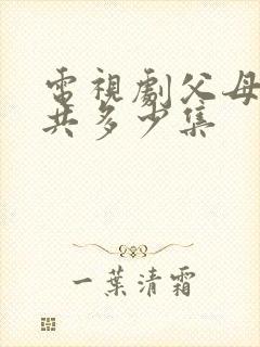 电视剧父母爱情共多少集