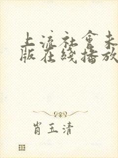 上流社会未删减版在线播放