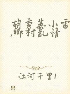 胡秀英小雷小说,乡村乱情