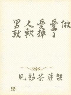 男人爱爱做一会就软掉了封面