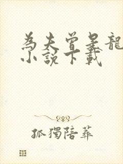 为夫曾是龙傲天小说下载