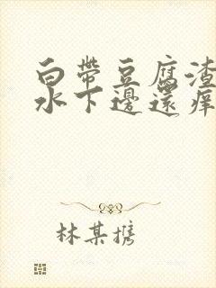 白带豆腐渣流黄水下边还痒封面