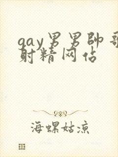 gay男男帅哥射精网站