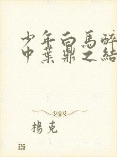 少年白马醉春风中叶鼎之结局