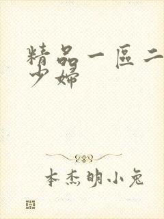 精品一区二区的少妇