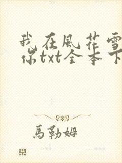 我在风花雪月等你txt全本下载