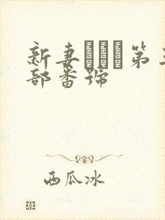 新妻ゆうか第三部番号封面