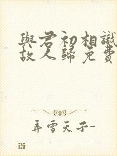 与君初相识犹如故人归免费观看完整版