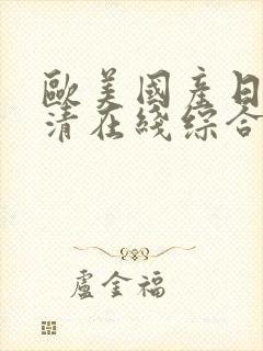 欧美国产日韩高清在线综合