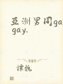 亚洲男同gay gay.