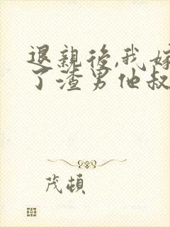 退亲后,我嫁给了渣男他叔 小说封面