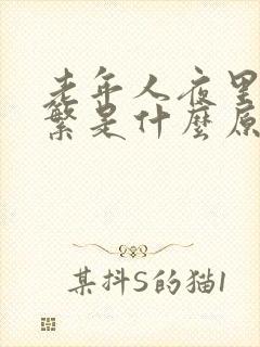 老年人夜里尿频繁是什么原因