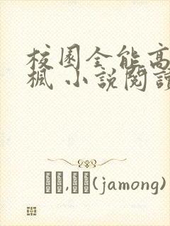 校园全能高手季枫 小说阅读