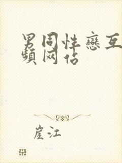 男同性恋互操视频网站