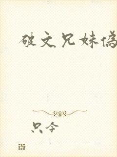 破文兄妹伪骨科封面