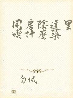 同房阴道里面痛吃什么药封面