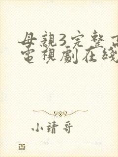 母亲3完整高清电视剧在线看