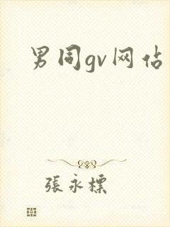 男同gv网站