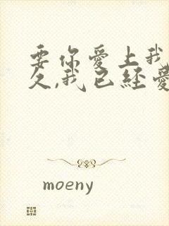 要你爱上我要多久,我已经爱上你