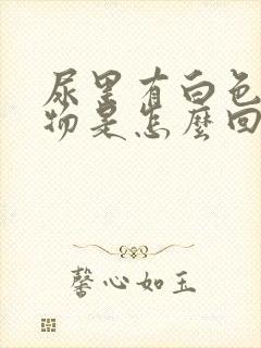 尿里有白色沉淀物是怎么回事男