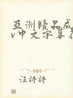 亚洲精品成人av中文字幕在线播放