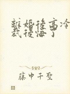 离婚后高冷女总裁后悔了封面