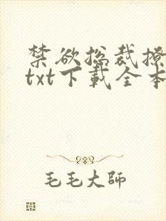 禁欲总裁撩炸天txt下载全本