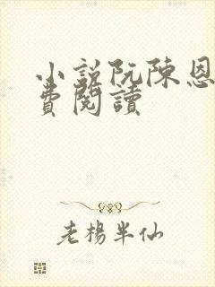 小说阮陈恩静免费阅读