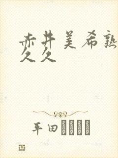 赤井美希熟女久久久封面